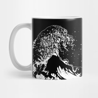 White Monster is a big wave Mug